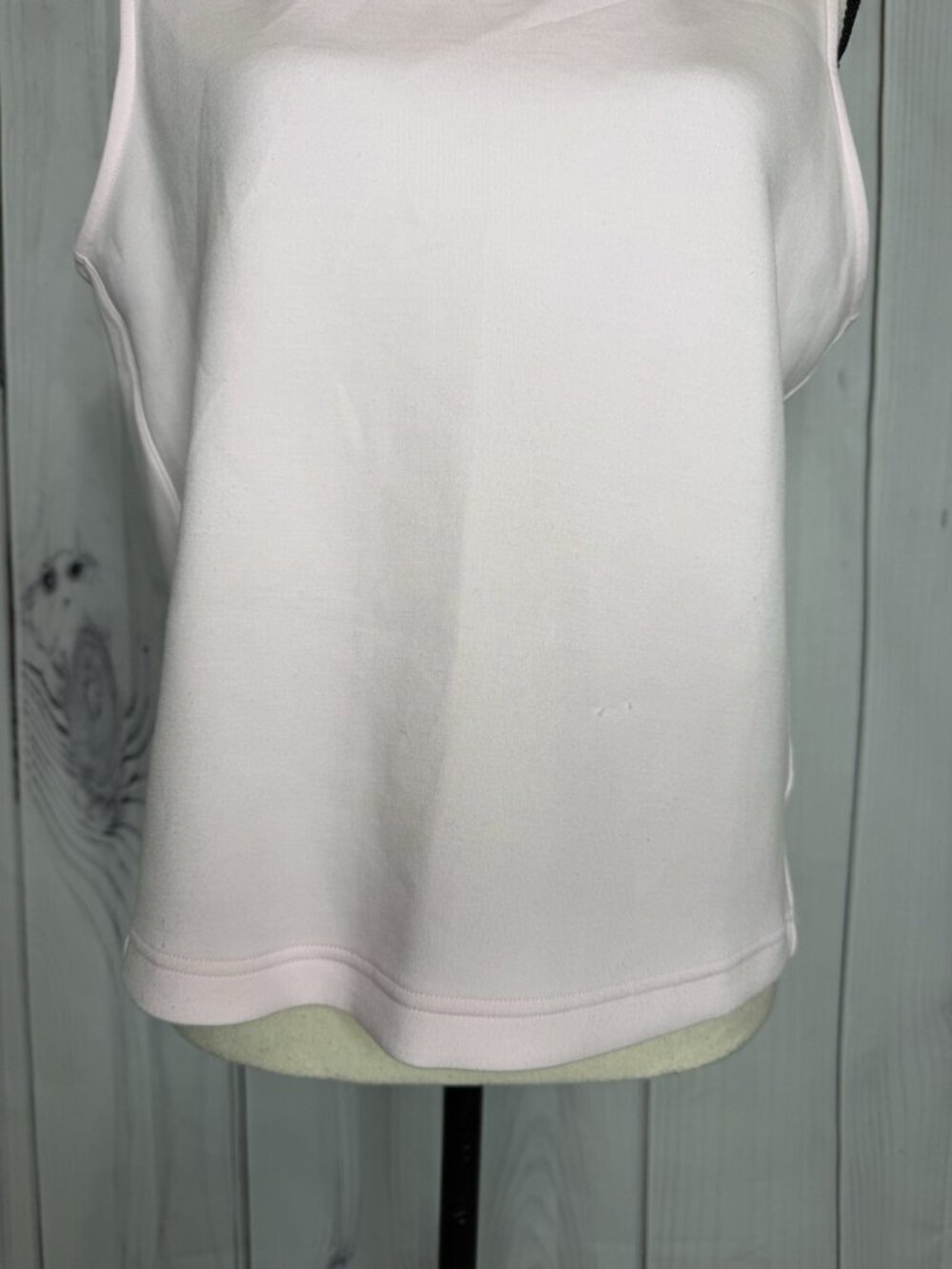 Spanx AirEssentials Mock Neck Tank Top Sz XL Light Pink Sleeveless Top 20377R - Picture 3 of 12